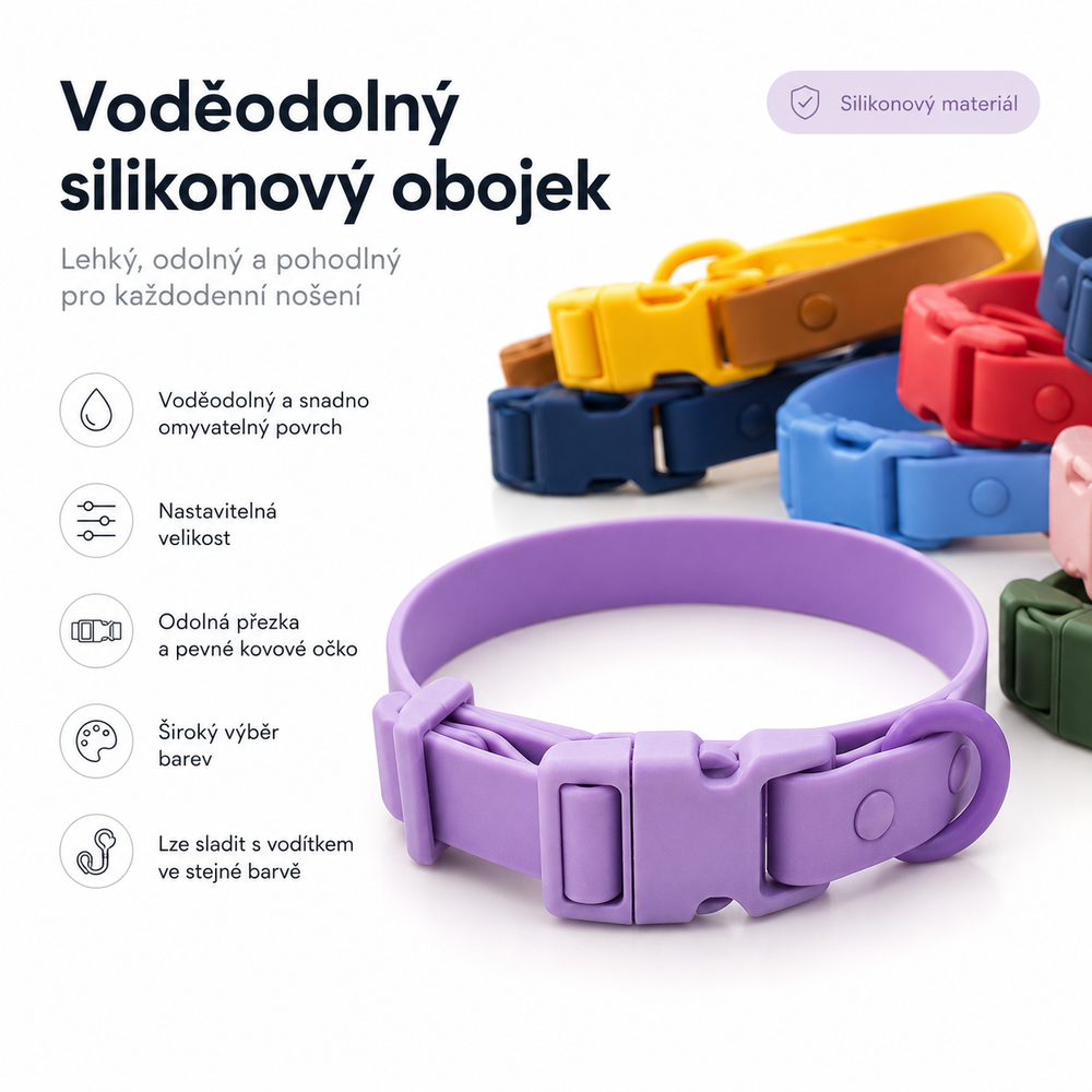 Voděodolný obojek